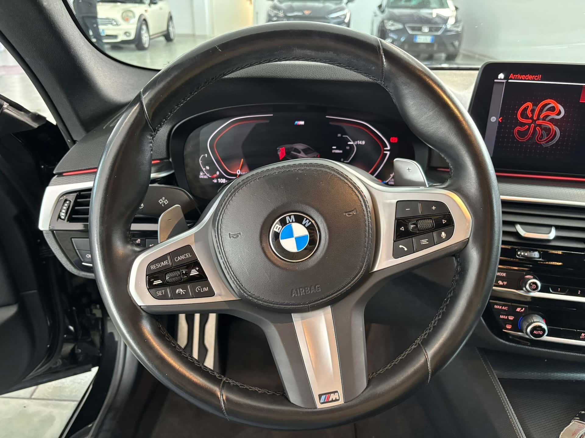 BMW 520 Serie 5 Berlina 520d mhev 48V xdrive Msport auto - Immagine 14