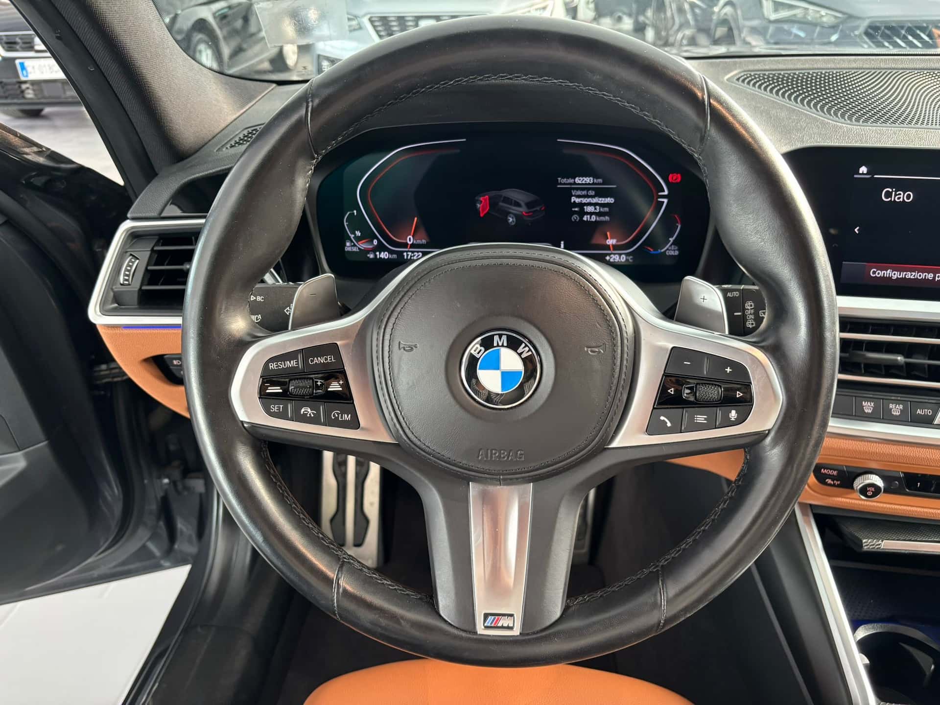 BMW 320 Serie 3 G21 2019 320d Touring mhev 48V Msport auto - Immagine 12