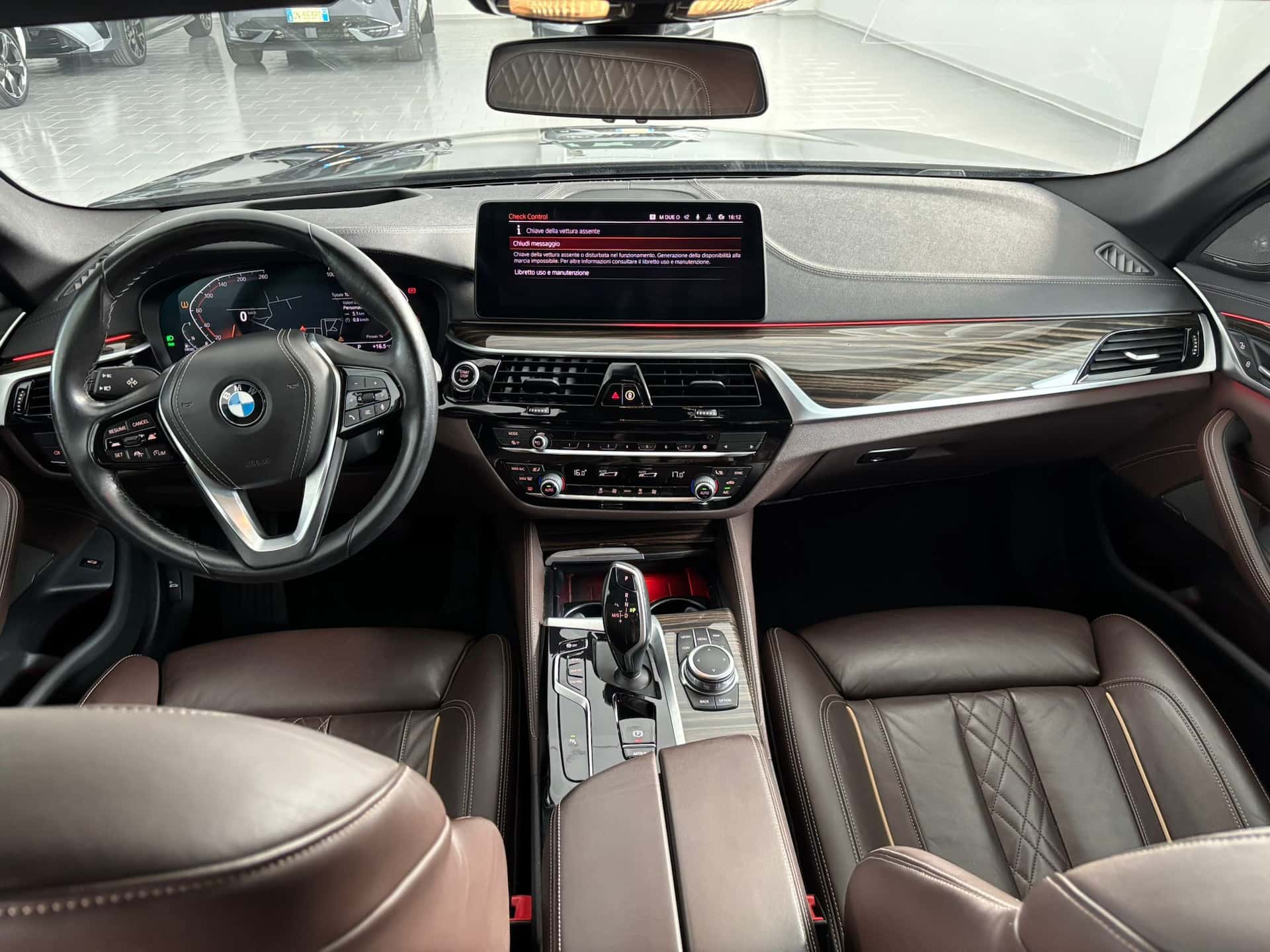 BMW 530 Serie 5 G30 2020 Berlina LCI 530d mhev 48V xdrive Luxury auto - Immagine 11