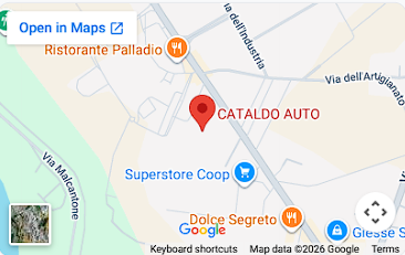 Mappa di Cataldo Auto SRL — Via Eridania 48, Occhiobello (RO)