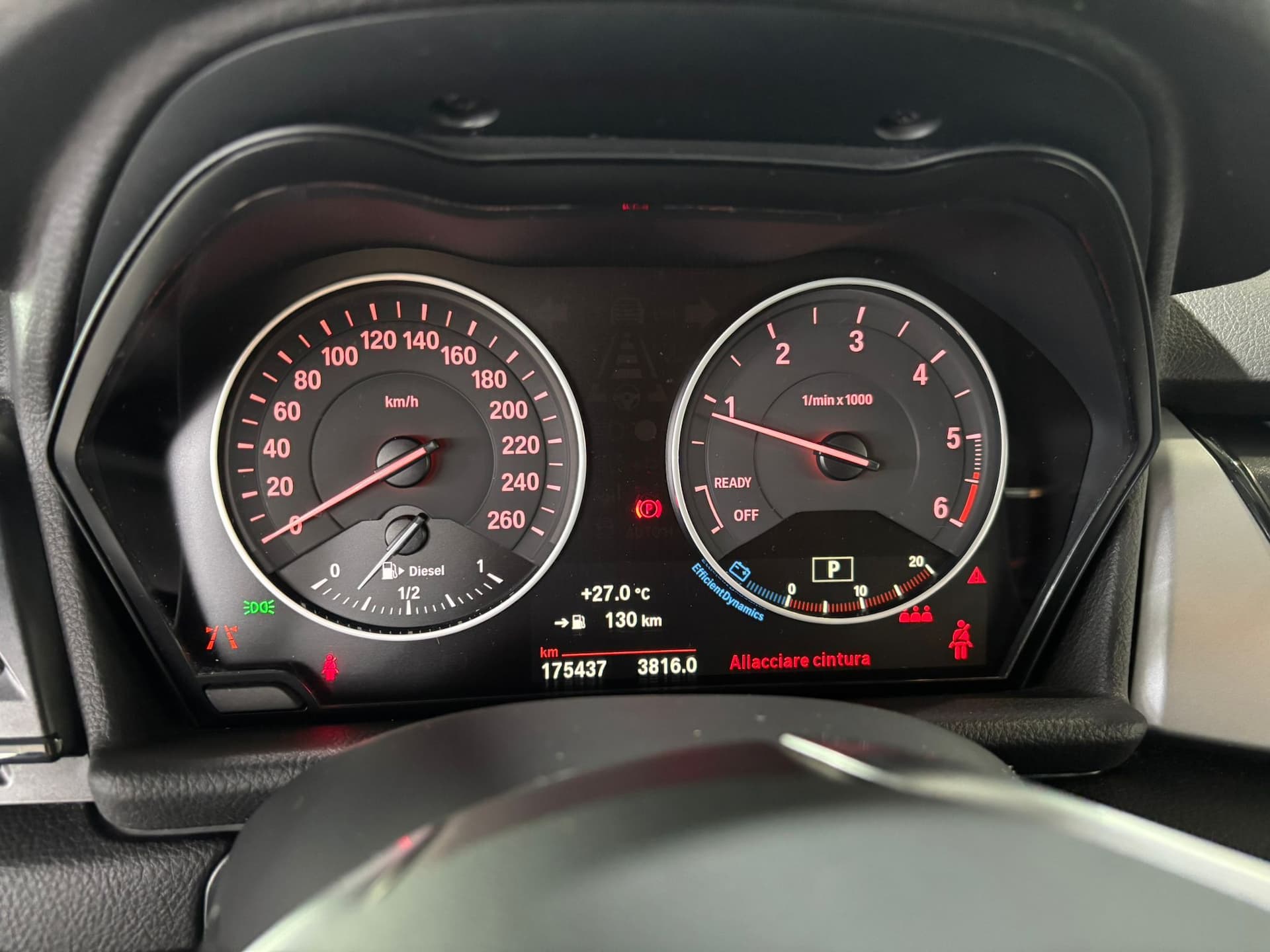 BMW 218 Serie 2 218d Active Tourer Advantage auto my15 - Miniatura 13