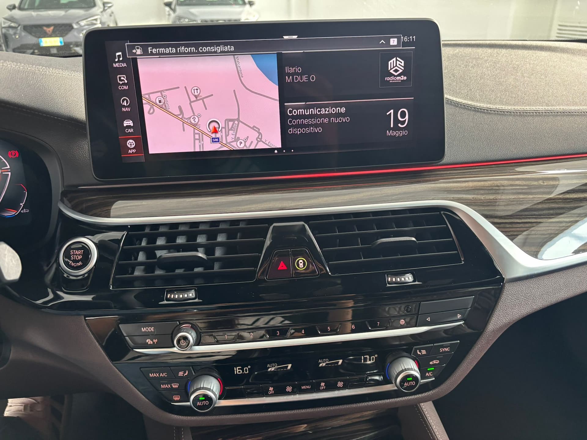 BMW 530 Serie 5 G30 2020 Berlina LCI 530d mhev 48V xdrive Luxury auto - Miniatura 15