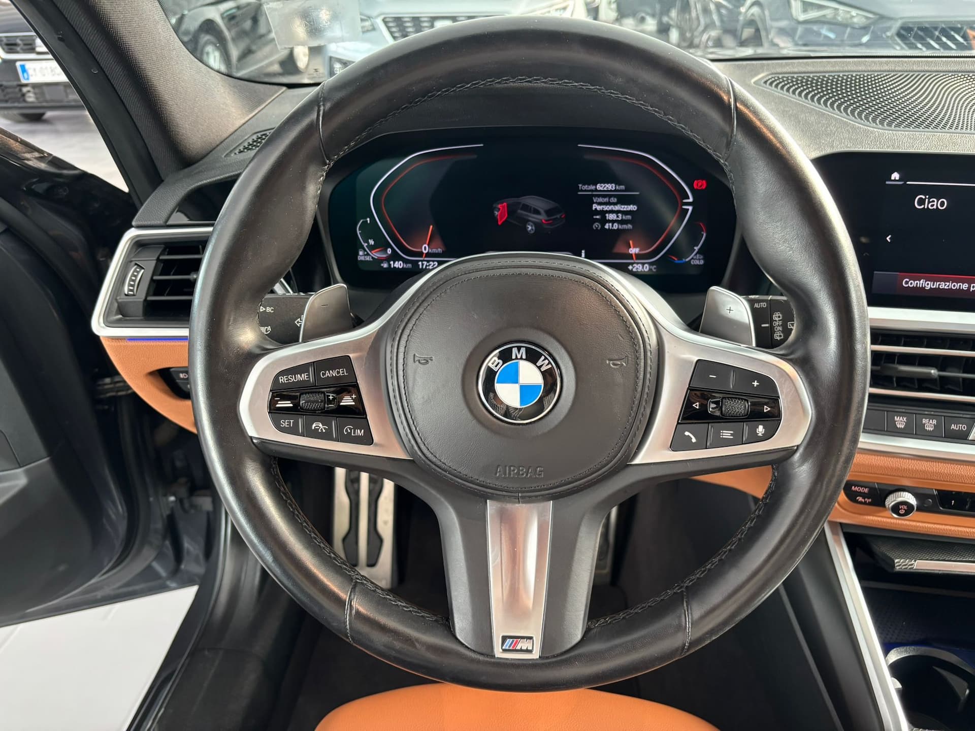 BMW 320 Serie 3 G21 2019 320d Touring mhev 48V Msport auto - Miniatura 12