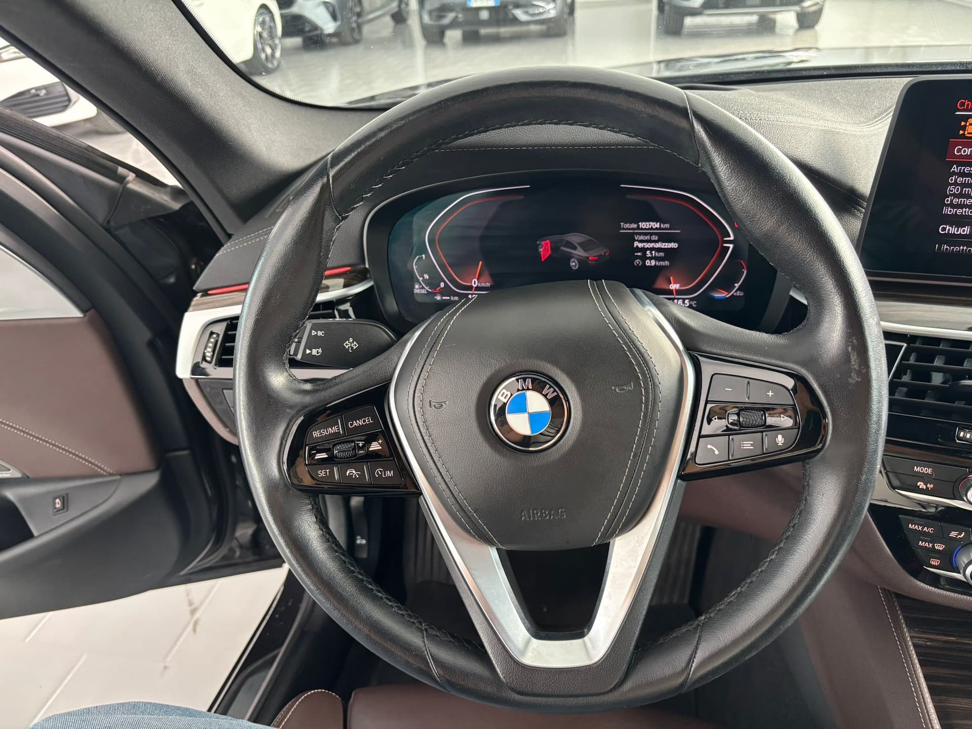 BMW 530 Serie 5 G30 2020 Berlina LCI 530d mhev 48V xdrive Luxury auto - Miniatura 12